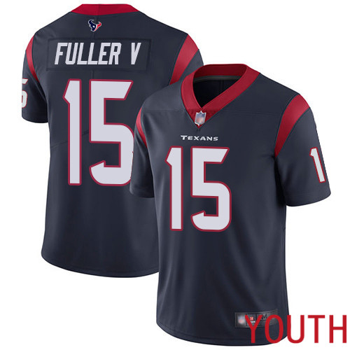 Houston Texans Limited Navy Blue Youth Will Fuller V Home Jersey NFL Football 15 Vapor Untouchable